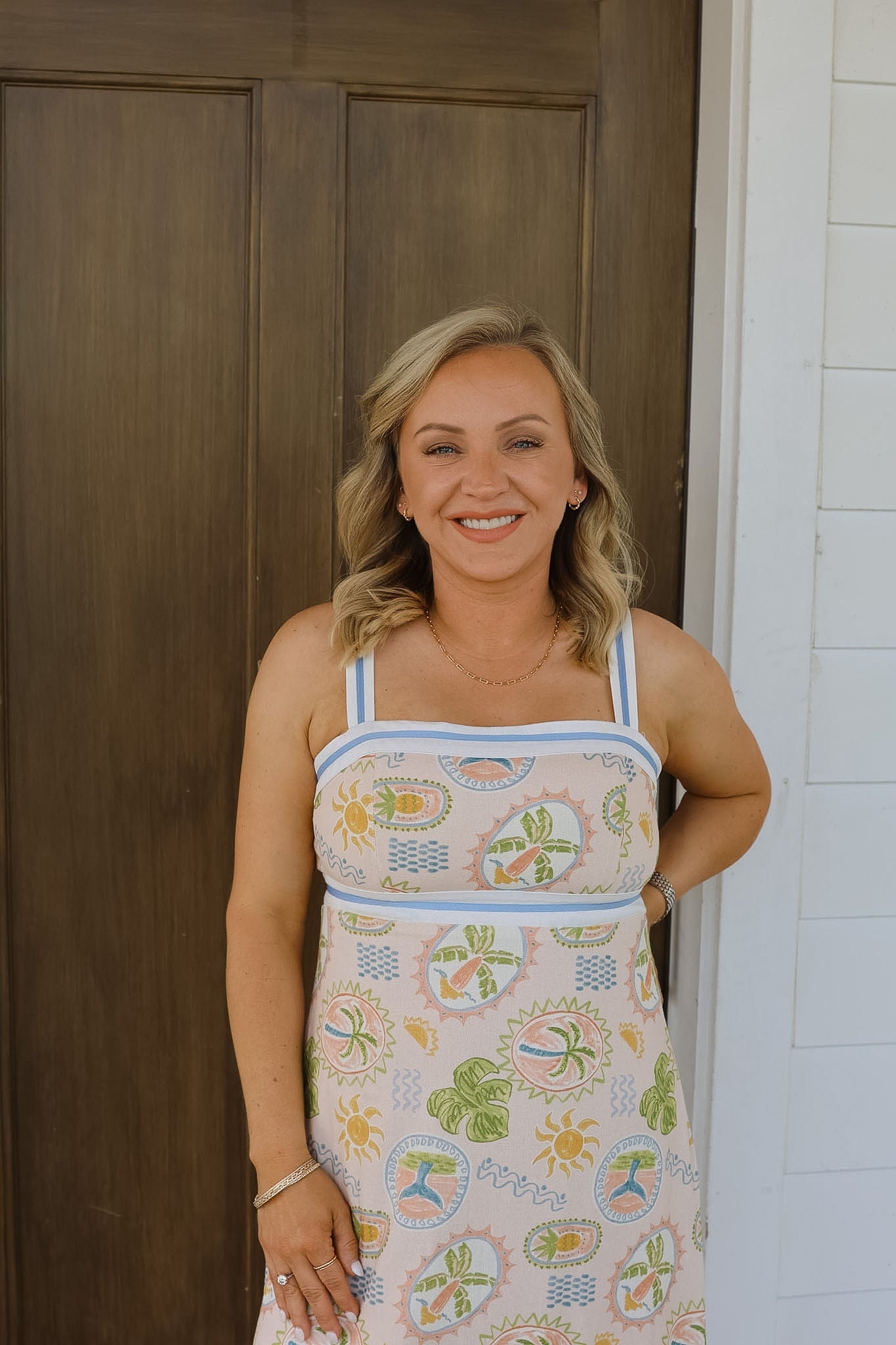 Camila Maxi Dress - Seaside Scribbles