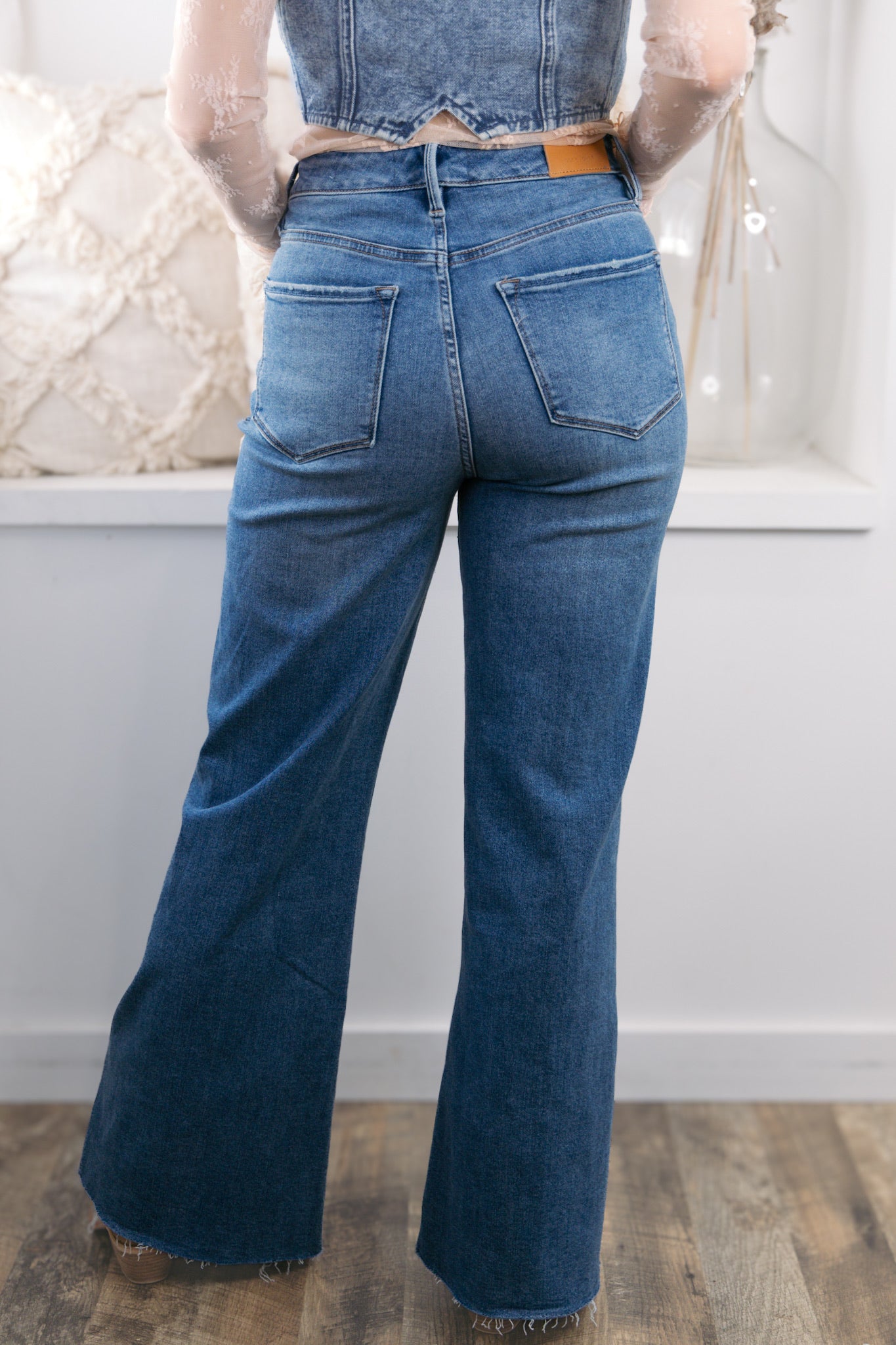 [Dear John] Rosa Mid Rise Raw Hem Jeans - Bella