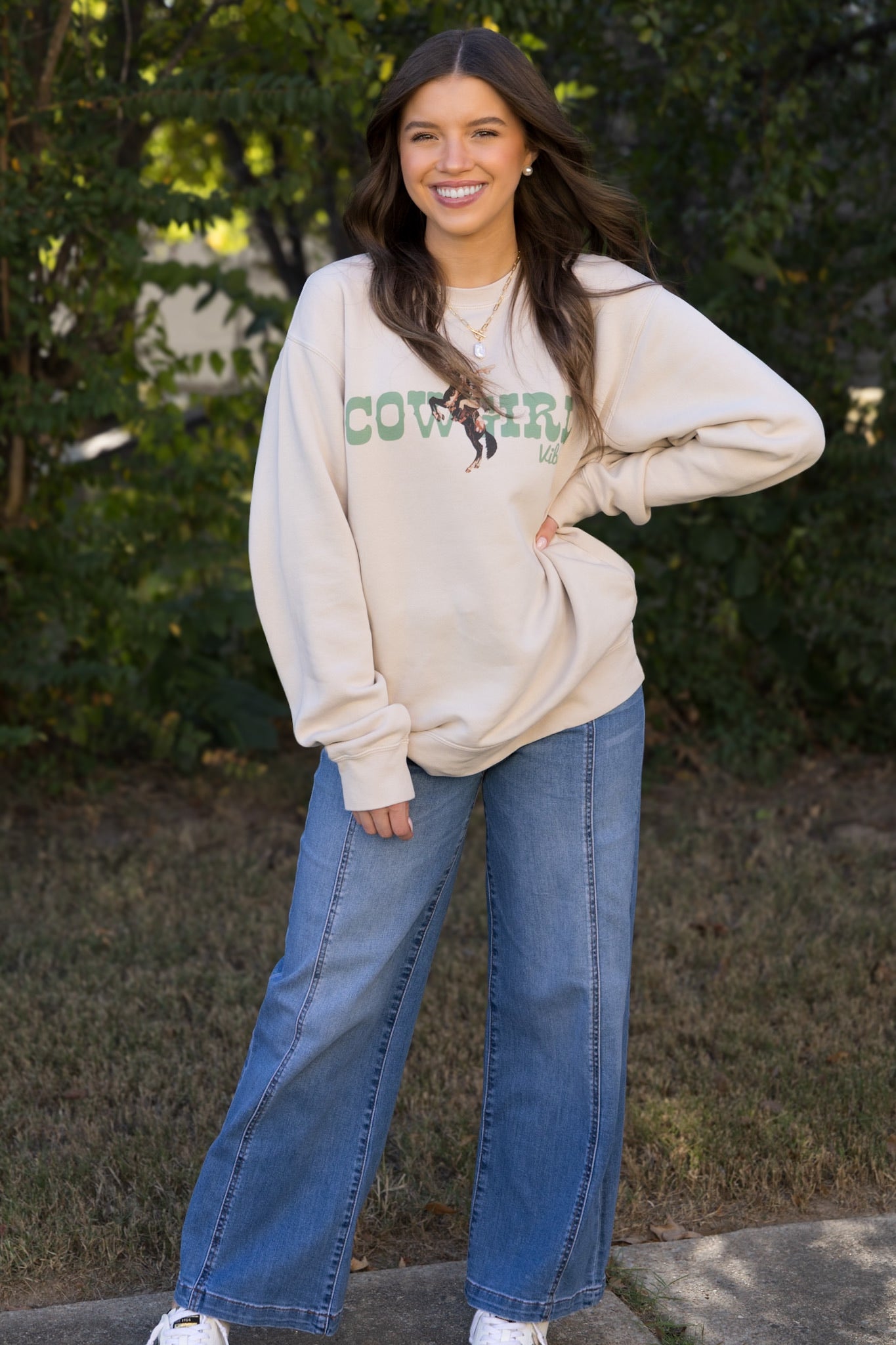 Cowgirl Oversized Pullover