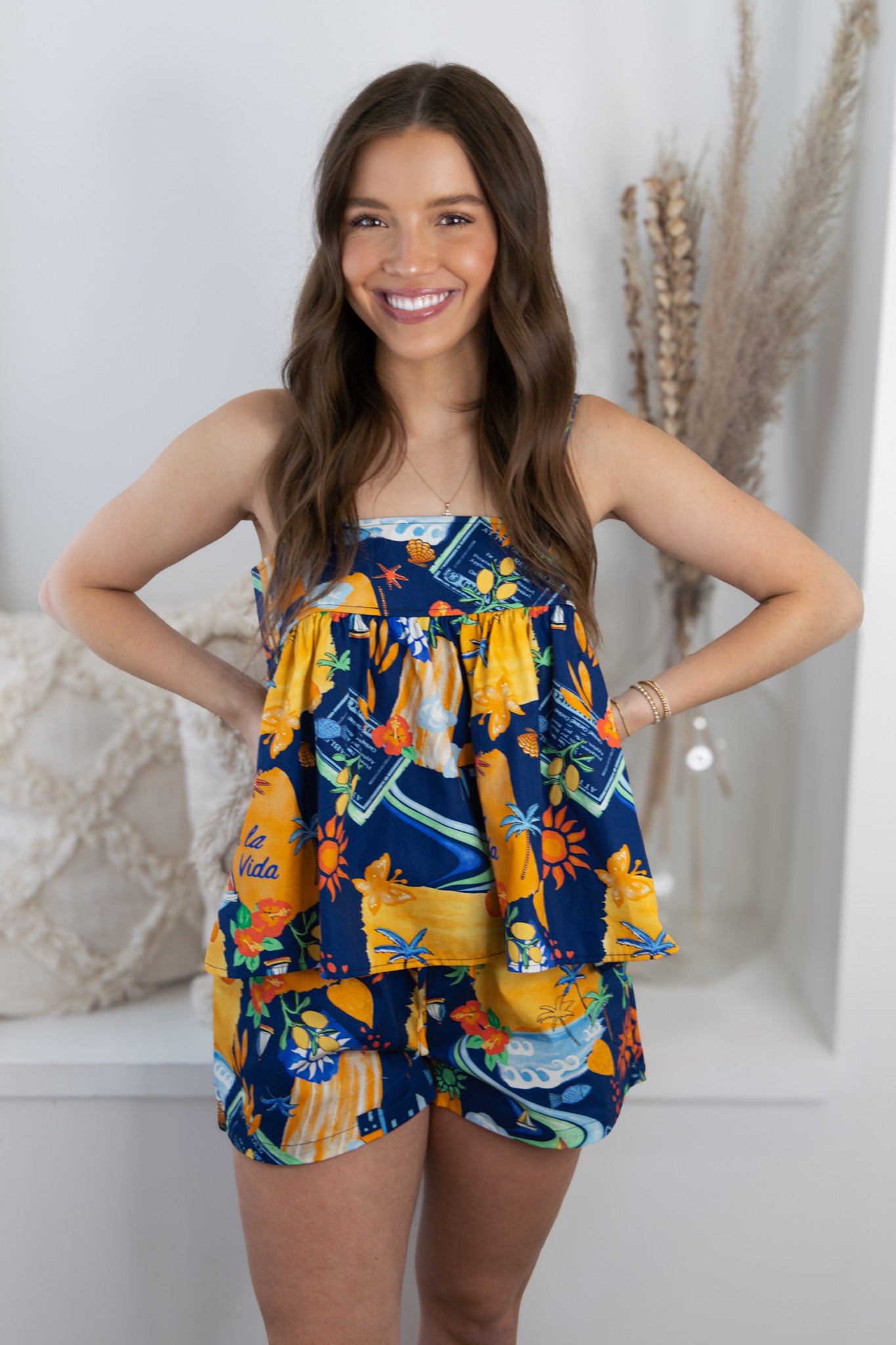 Mediterranean Escape Top
