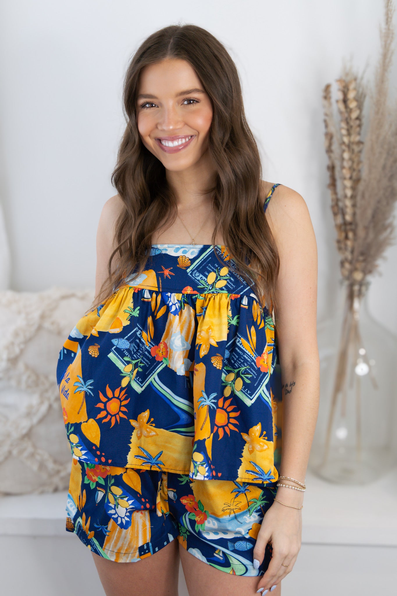 Mediterranean Escape Top