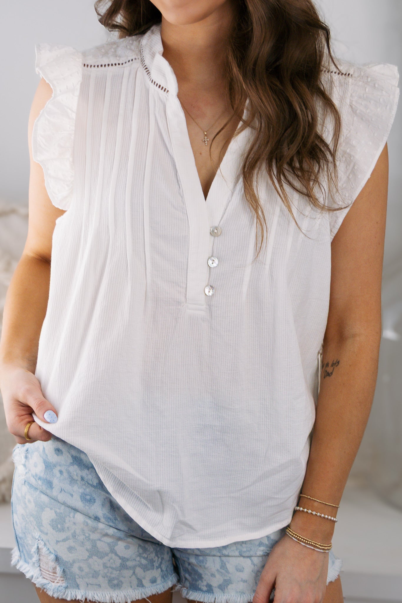 Analia Top - White