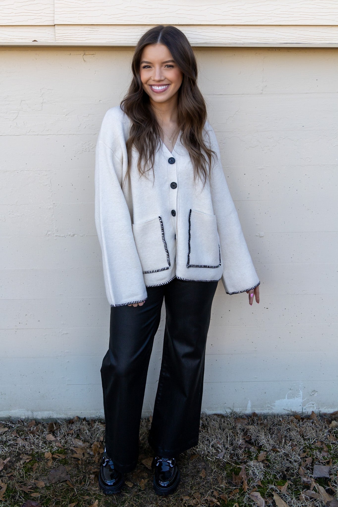 Betty Button Front Cardigan