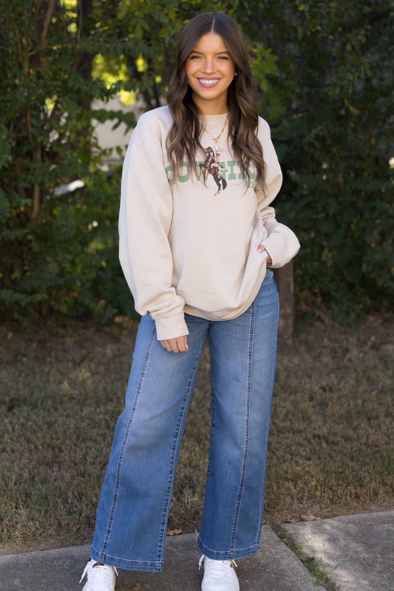 Cowgirl Oversized Pullover