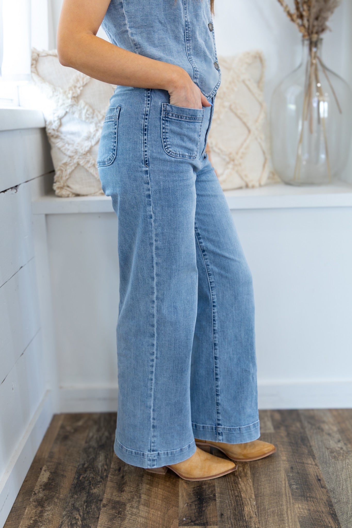 [Dear John] Audrey Wide Leg Jeans - Zurie