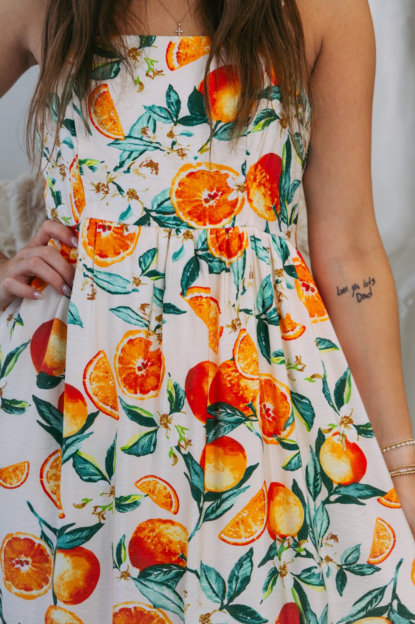 Jace Maxi Dress - Oranges