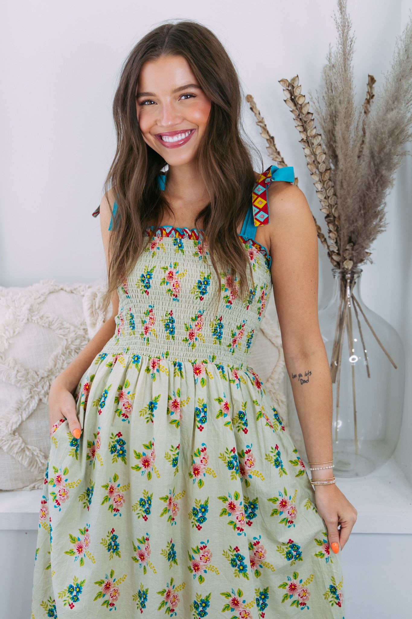 Annie Floral Maxi Dress