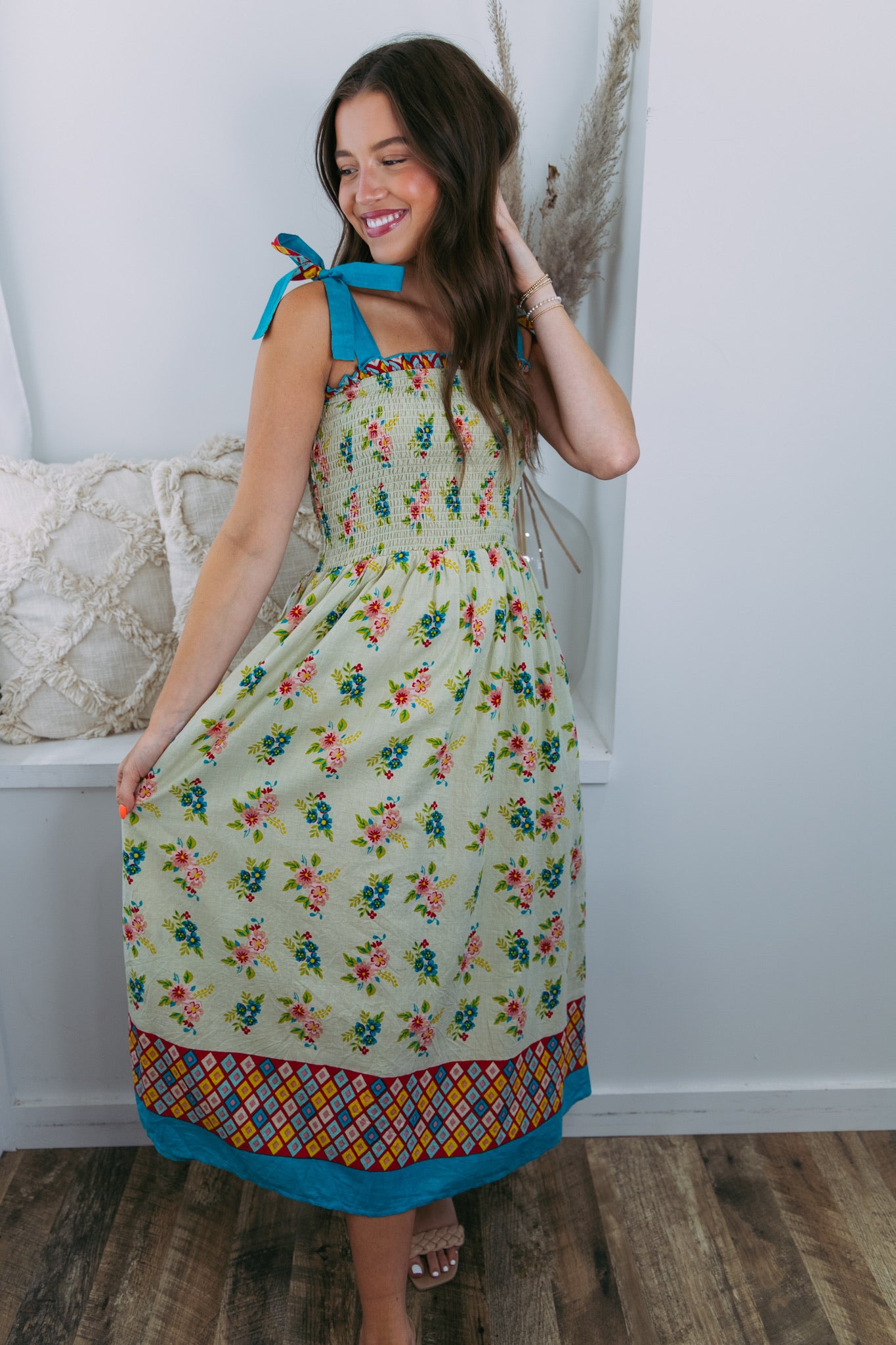 Annie Floral Maxi Dress