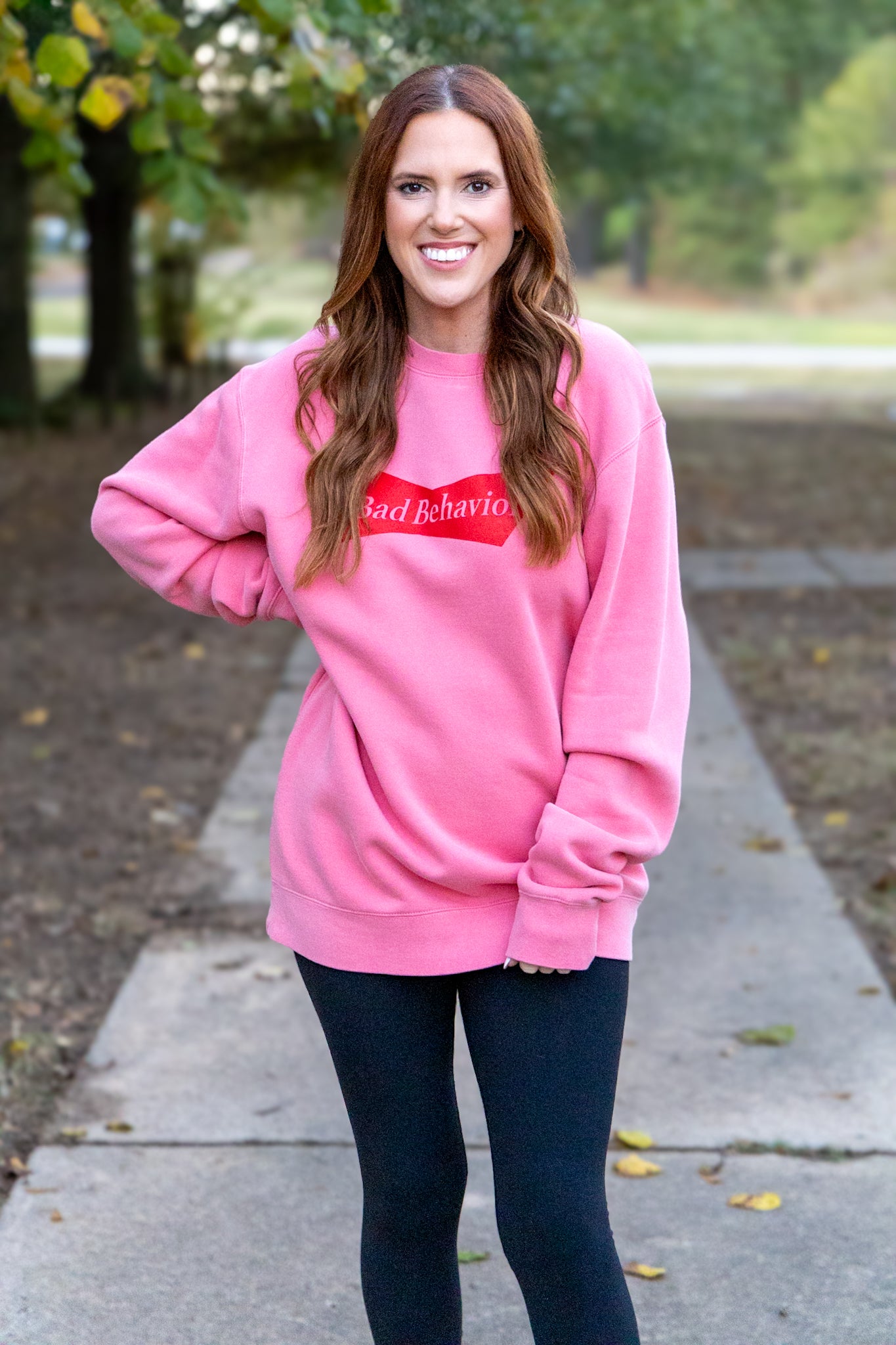 Bad Behavior Oversized Sweatshirt