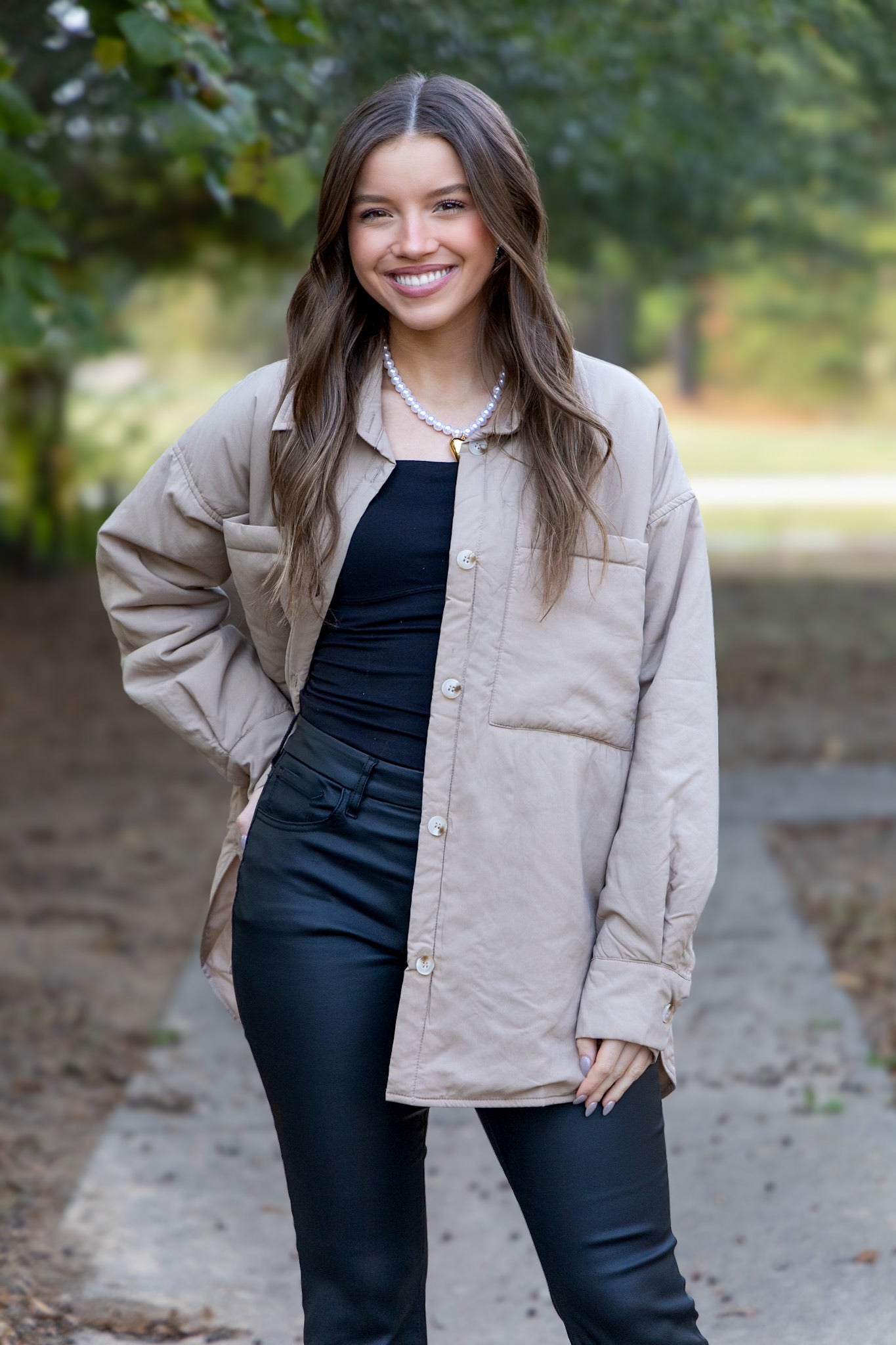 Lillian Lightweight Jacket - Mocha
