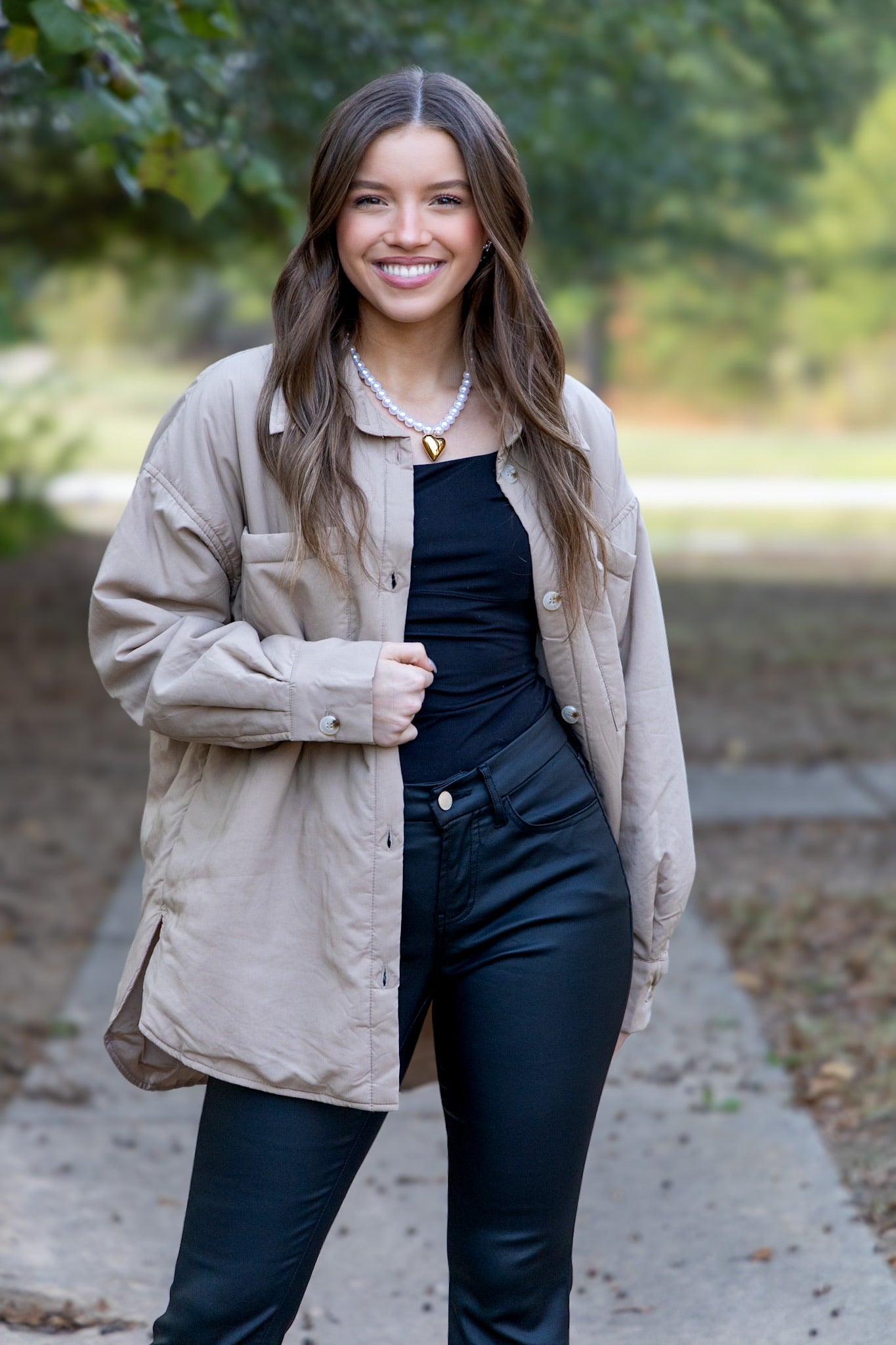 Lillian Lightweight Jacket - Mocha