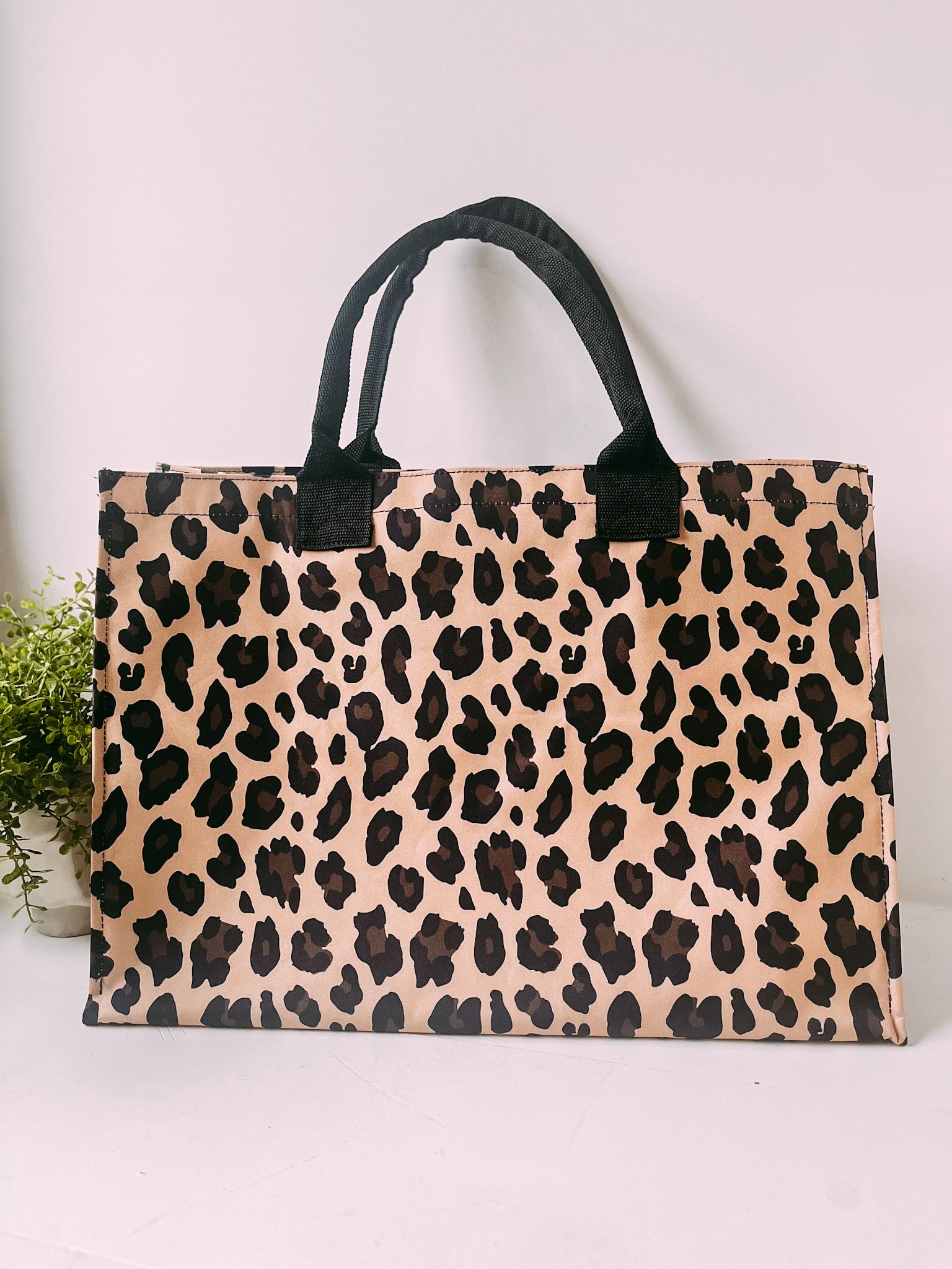Wild Side Leopard Tote