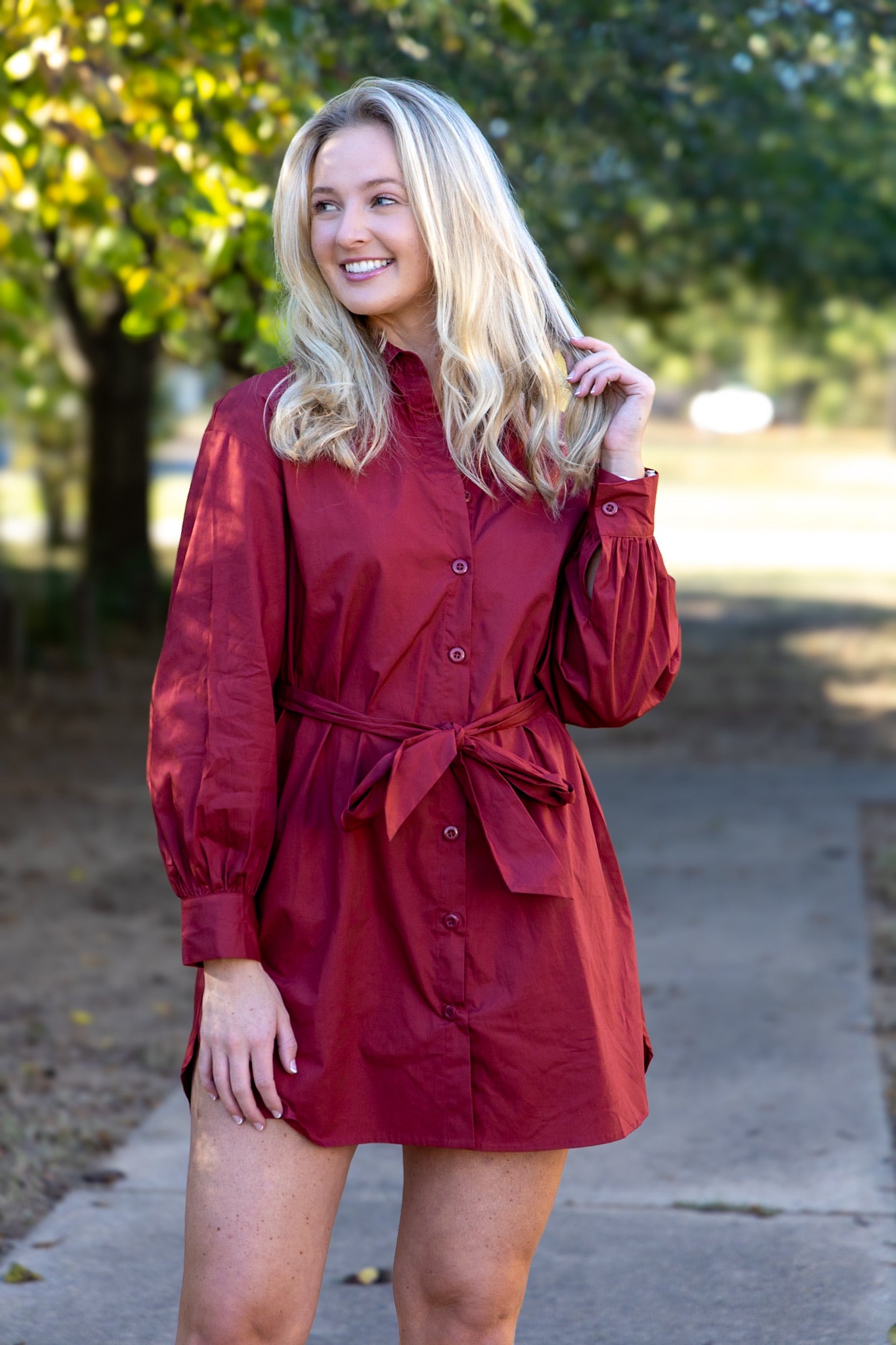 Primrose Poplin Dress