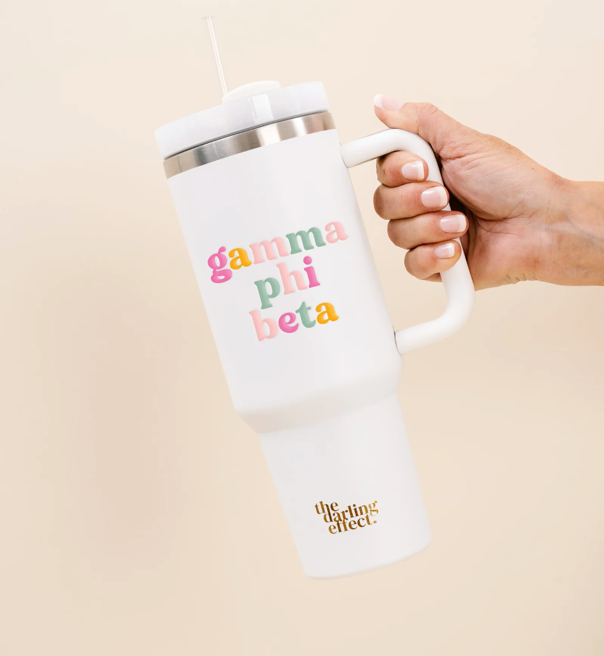 Sorority 40oz Tumbler - Gamma Phi Beta