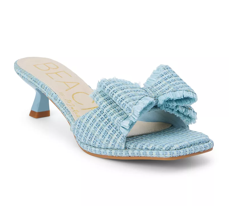 Penelope Kitten Heel - Powder Blue