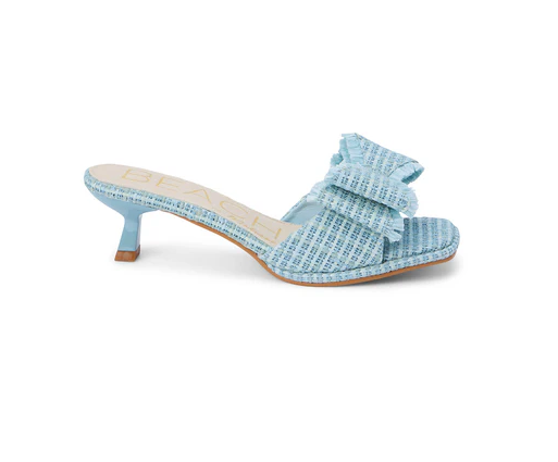 Penelope Kitten Heel - Powder Blue
