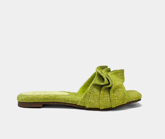 Daisy Sandals - Lime