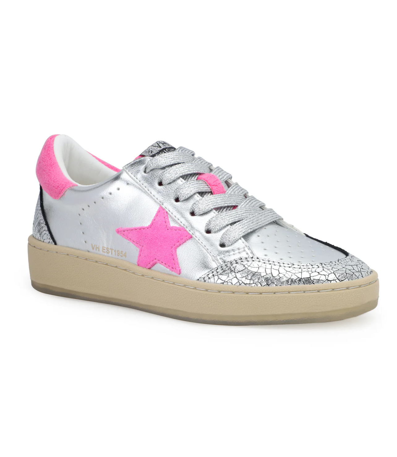 Vintage Havana Denisse - Washed Silver Pink Sneaker