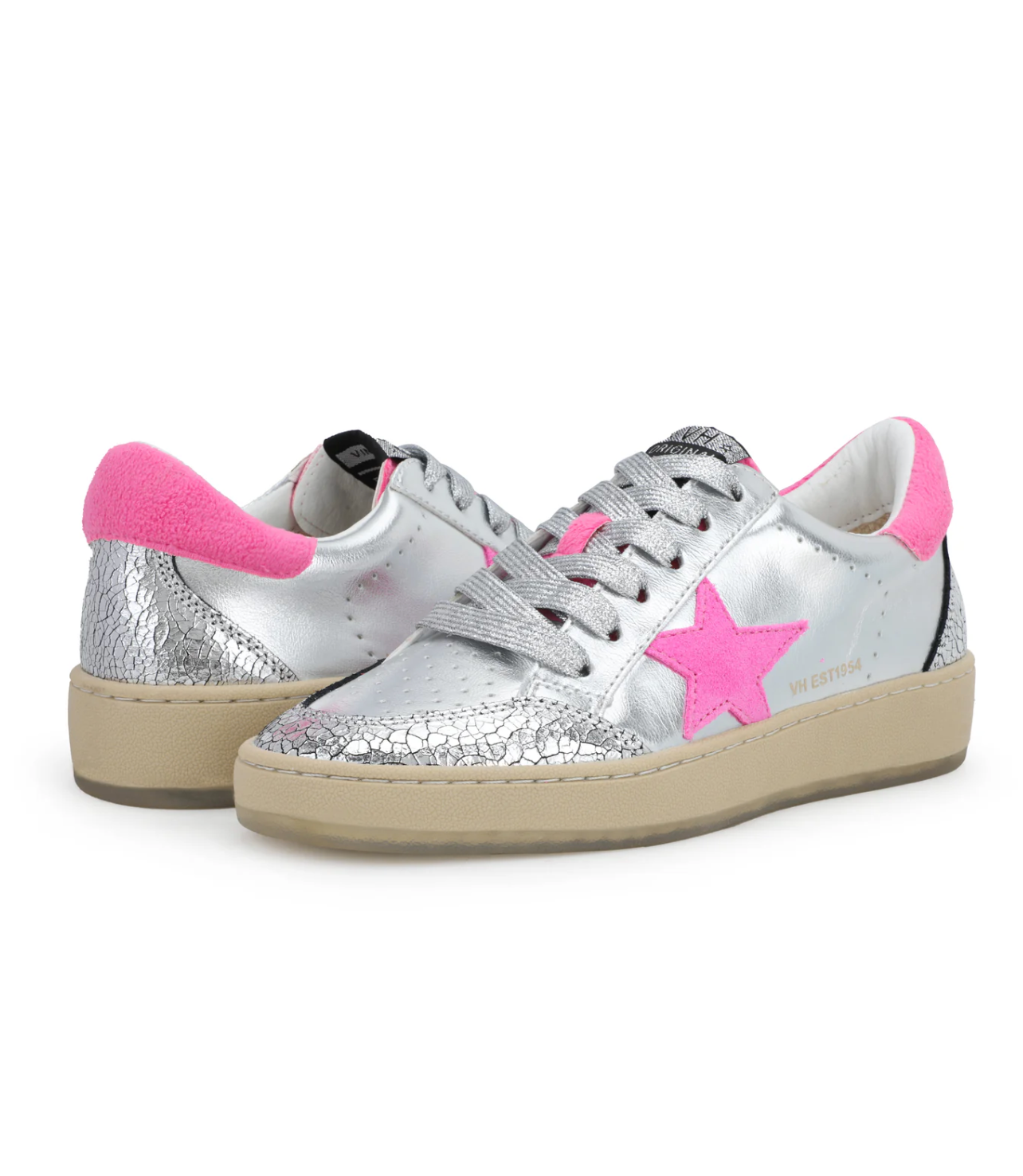 Vintage Havana Denisse - Washed Silver Pink Sneaker