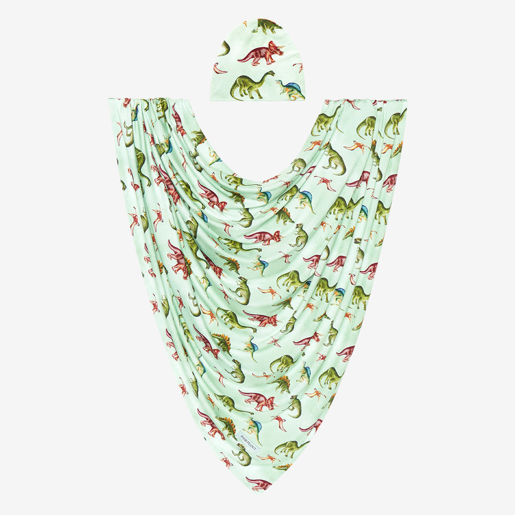 Buddy Infant Swaddle + Beanie Set